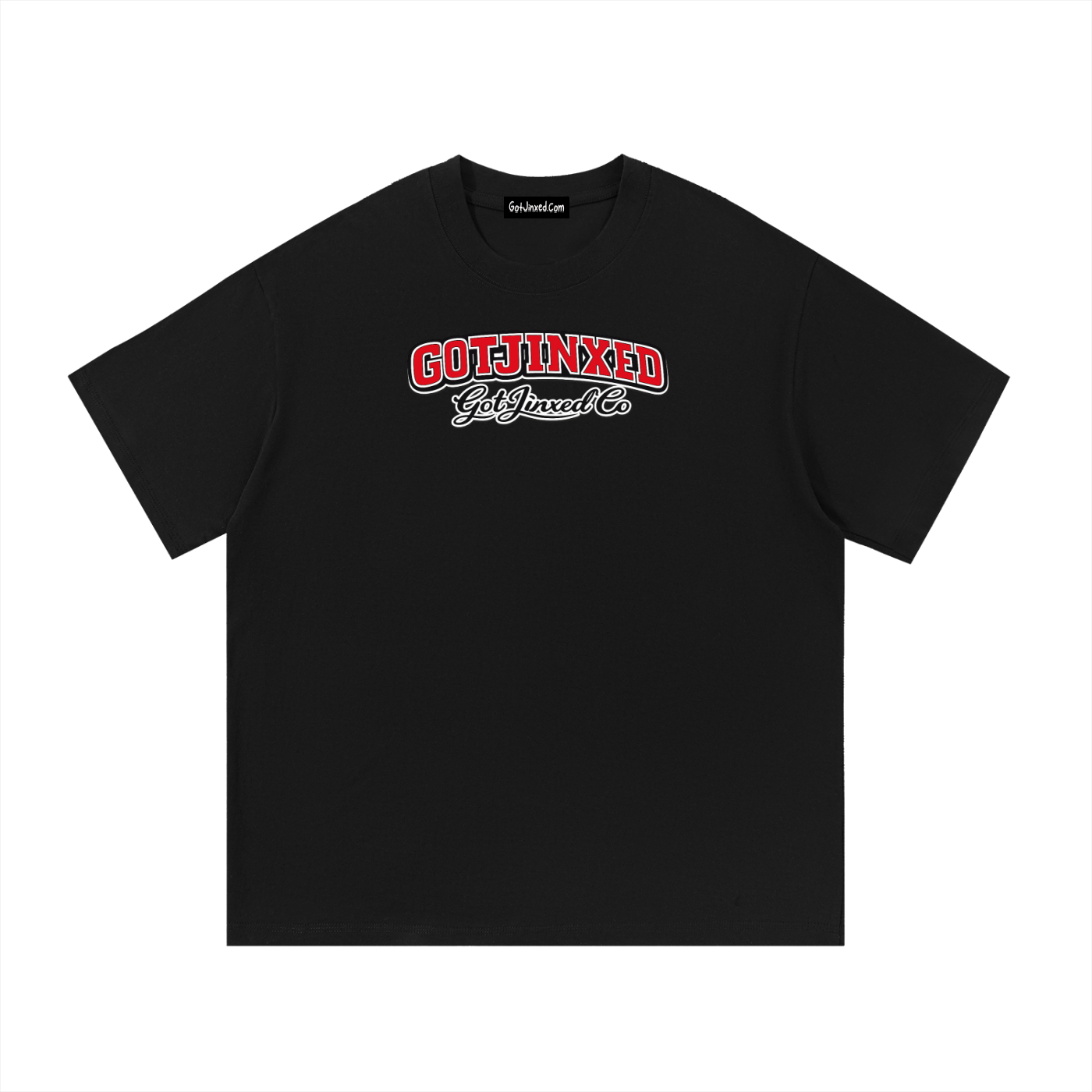 GotJinxed Varsity Tee [BLACK/RED] [WHITE/RED]
