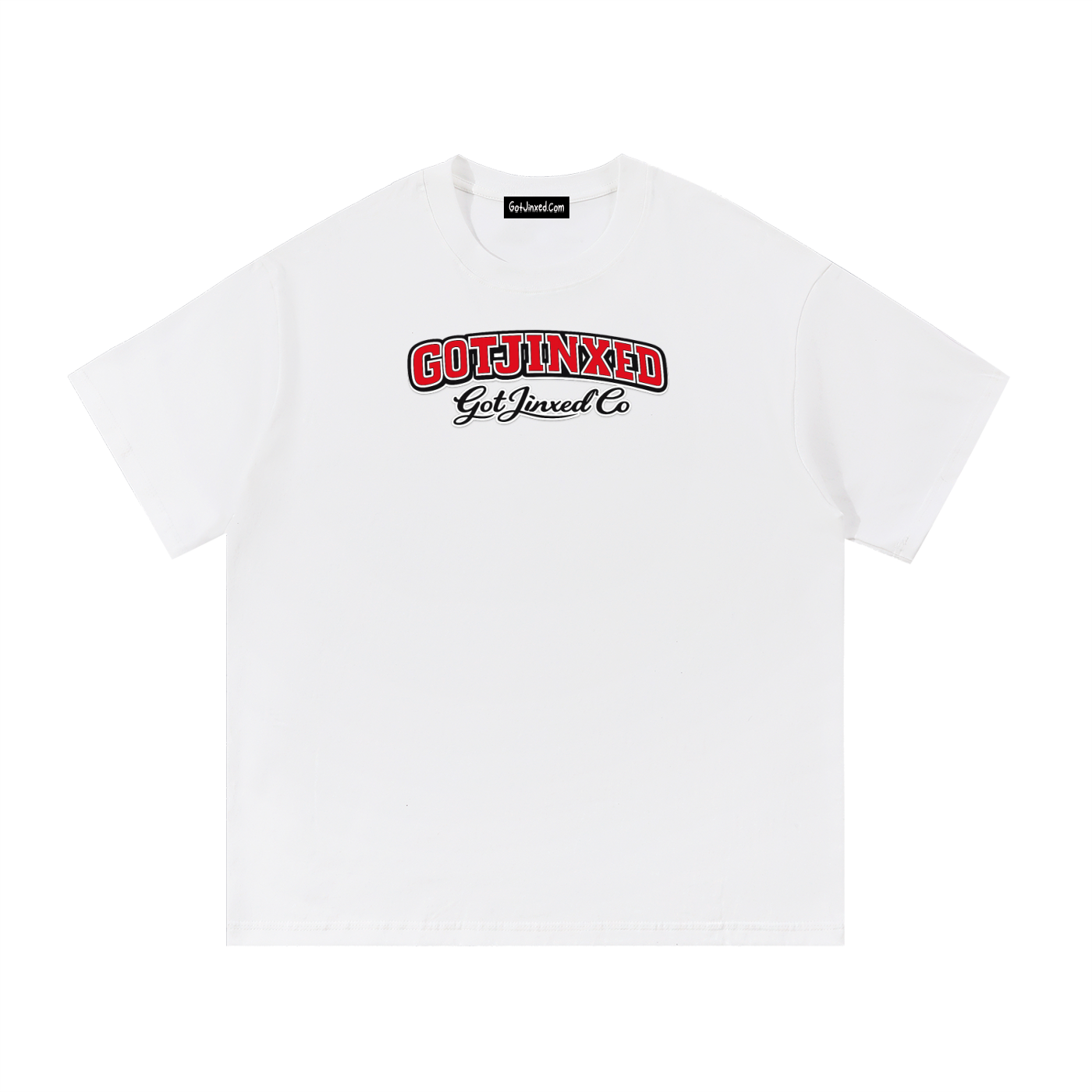GotJinxed Varsity Tee [BLACK/RED] [WHITE/RED]